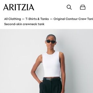 Aritzia Babaton Original Contour Crew Tank
